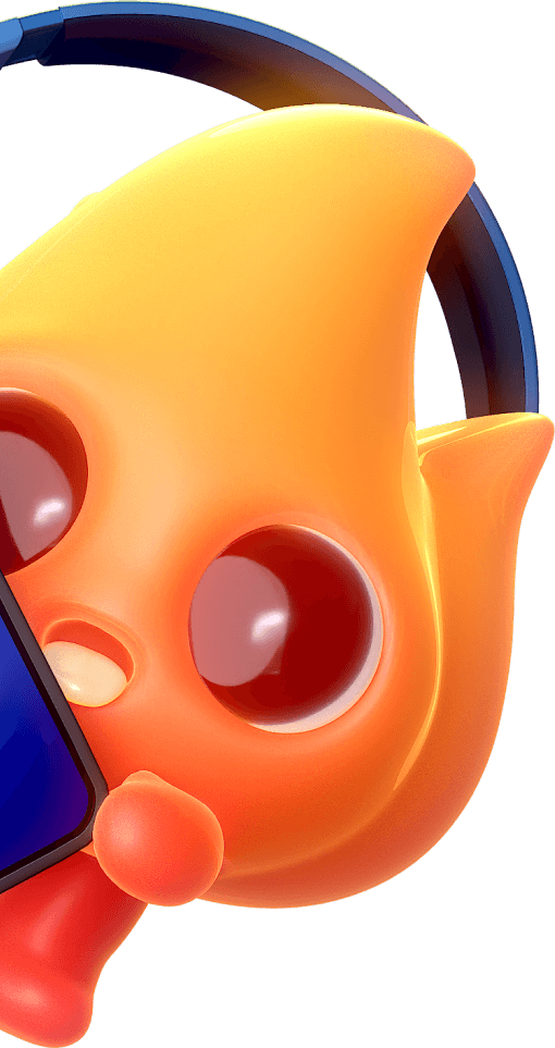 Emby's listening to
                                        music