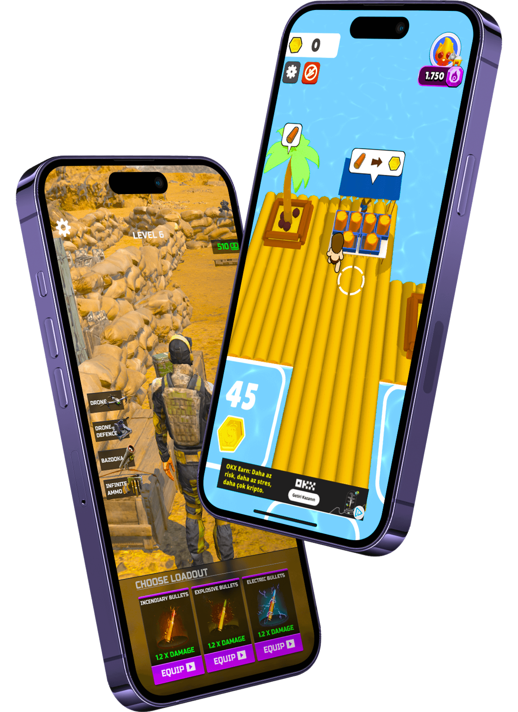 Mobile Game Studio
                                        with over 120 Million Downloads